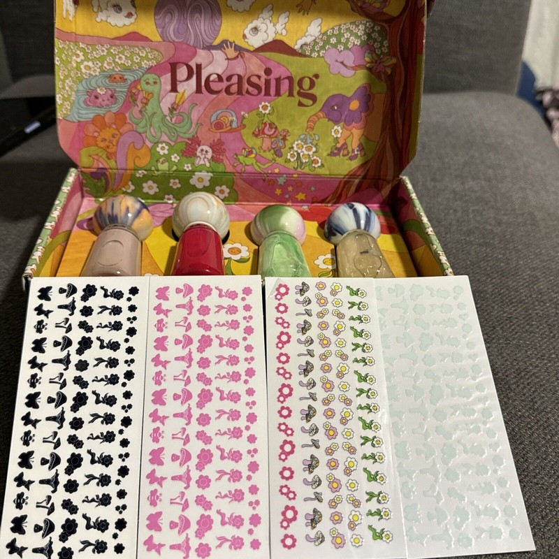 Pleasing Harry Styles The Shroom Bloom Set Vegan Nail Polish
