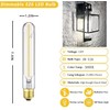 HOMOSUM Tubular Light Bulb 7.3 Inch, Dimmable T10 LED Bulb