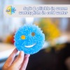 Scrub Daddy Colour Smiley Sponge, Cleaning Sponges, Texture Change, Scratch-Free