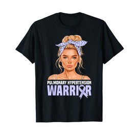 Pulmonary Hypertension Awareness Month Warrior Hypertension T-Shirt
