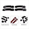 Aunginsy Exterior Door Handle Trim Covers Compatible with Toyota Tundra
