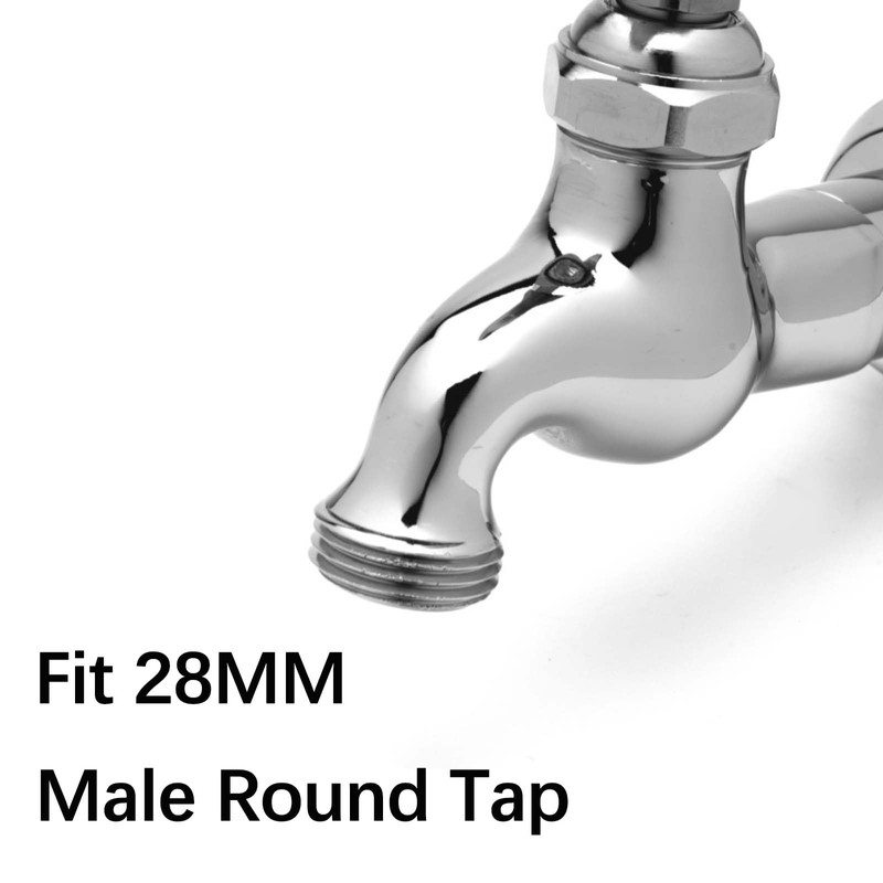 PHOGARY Male Tap Connector for Kitchen Sink Tap Shower Faucet