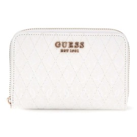 GUESS Betula SLG Medium Zip Around Wallet White, White