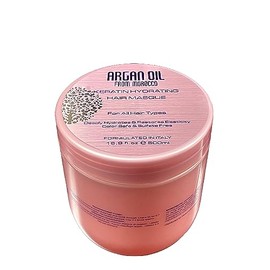 Argan Oil from Morocco Keratin Hydrating Hair Masque, 16.9 fl.ox. (500 ml)