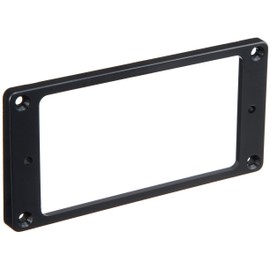 SCUD MR-1FB Escutcheon Curved Bottom Front Black