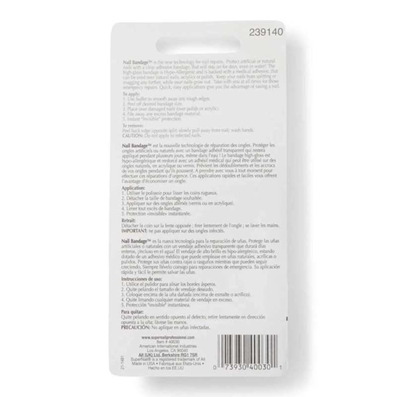 Nail Tek super nail Nail Bandage Instant Nail Repair
