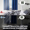 BGment Blackout Curtains for Bedroom - Grommet Thermal Insulated Room