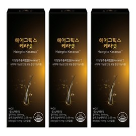 Nutricore Hairgrix Keranet 8.68g, 28 tablets, 3 units / 뉴트리코어 헤어그릭스 케라넷 8.68g, 28정, 3개