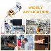sourcing map 2pcs 75RPM Micro Gear Motor with Encoder, N20