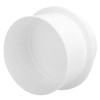 4In Back Draft Damper Abs, Duct Vent One Way 100Mm
