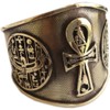Kemet Art Egyptian Bronze Bangle (Ankh