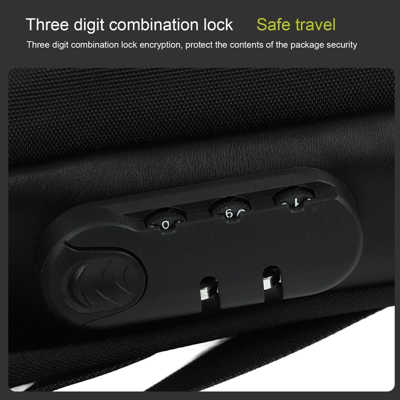 Sling Backpack USB Prevents Theft Waterproof Chest Shoulder Bags for