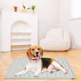 Pet Cooling Pad, Cats Cooling Mat with Double-Sided, Gentle Wear Resistant Pet Ice Pad for Floor Car Seats Outdoor Indoor Crate