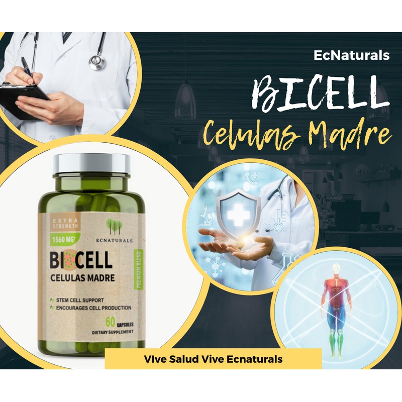 BICELL Celulas Madre BICELL BIOCELL 2Pack Regenerador Celular Natural BIOXCELL⭐⭐⭐⭐⭐
