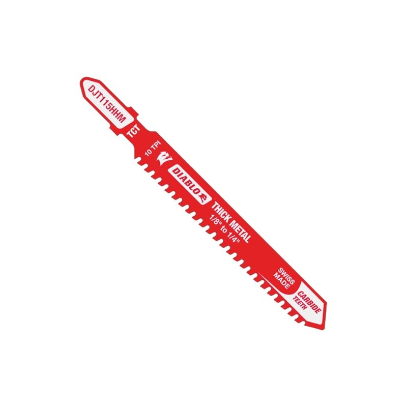 Diablo Carbide Jig Saw Blade - Ideal for Cutting Thick
