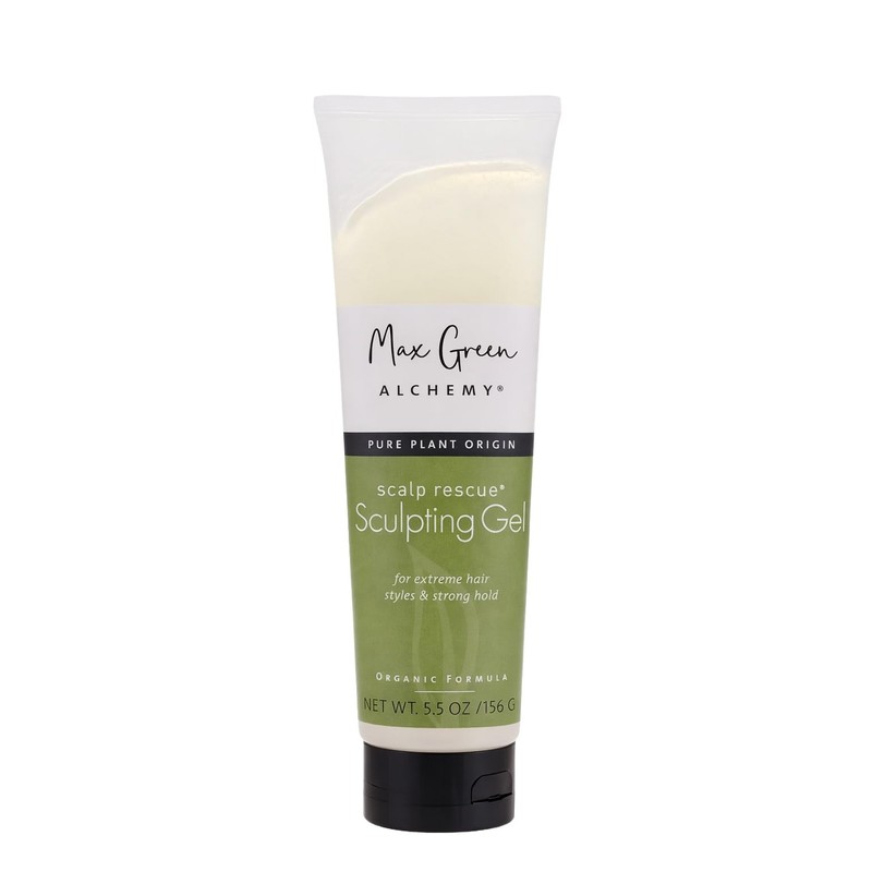 Max Green Alchemy Scalp Rescue Sculpting Gel, 5.5 Ounce