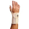 Ergodyne ProFlex 4010 Double-Strap Left Wrist Support, Tan, Large