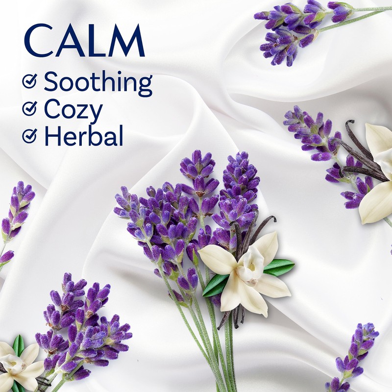 Downy CALM, Mega Dryer Sheets, Laundry Fabric Softener, Lavender and