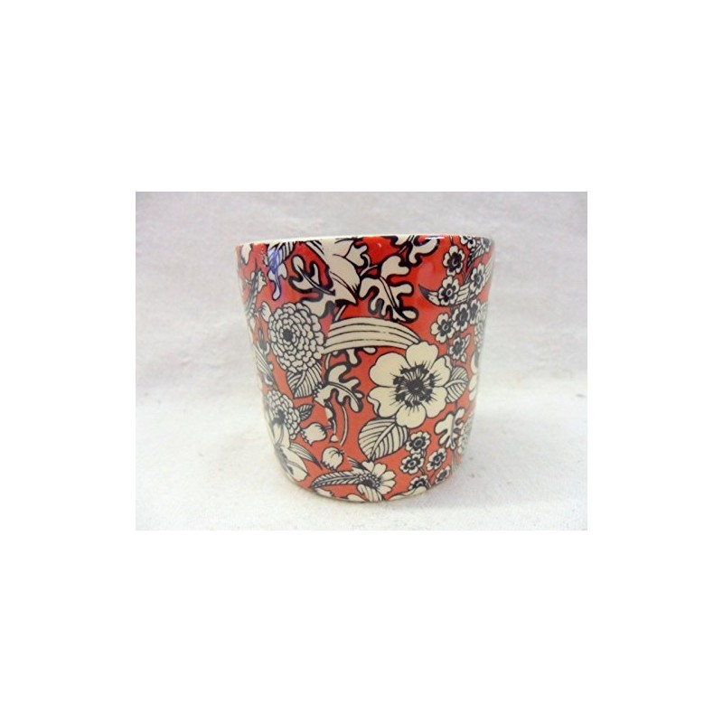 red valensia small sugar Bowl