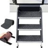 Ieron 4 pcs RV Step Covers, RV Stair Covers with