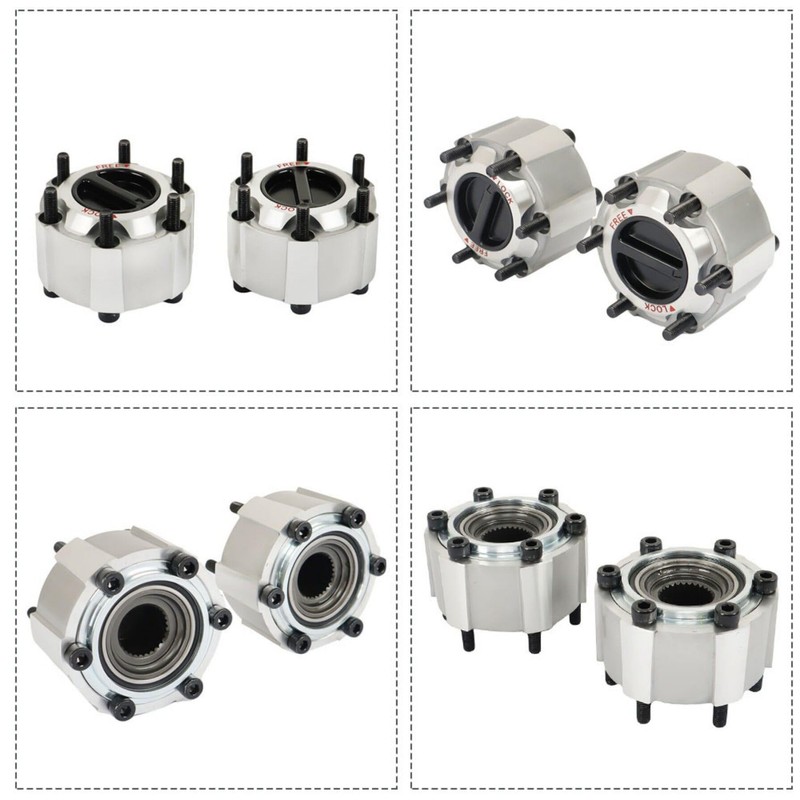 GXYWADY 1 Pair Manual Locking Hubs 28 Splines Replacement for