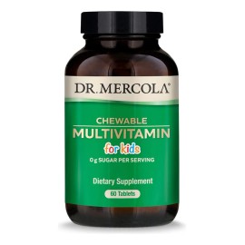 Dr.mercola Chewable Multivitamin For Kids 60 Tablets Sabor Sin sabor