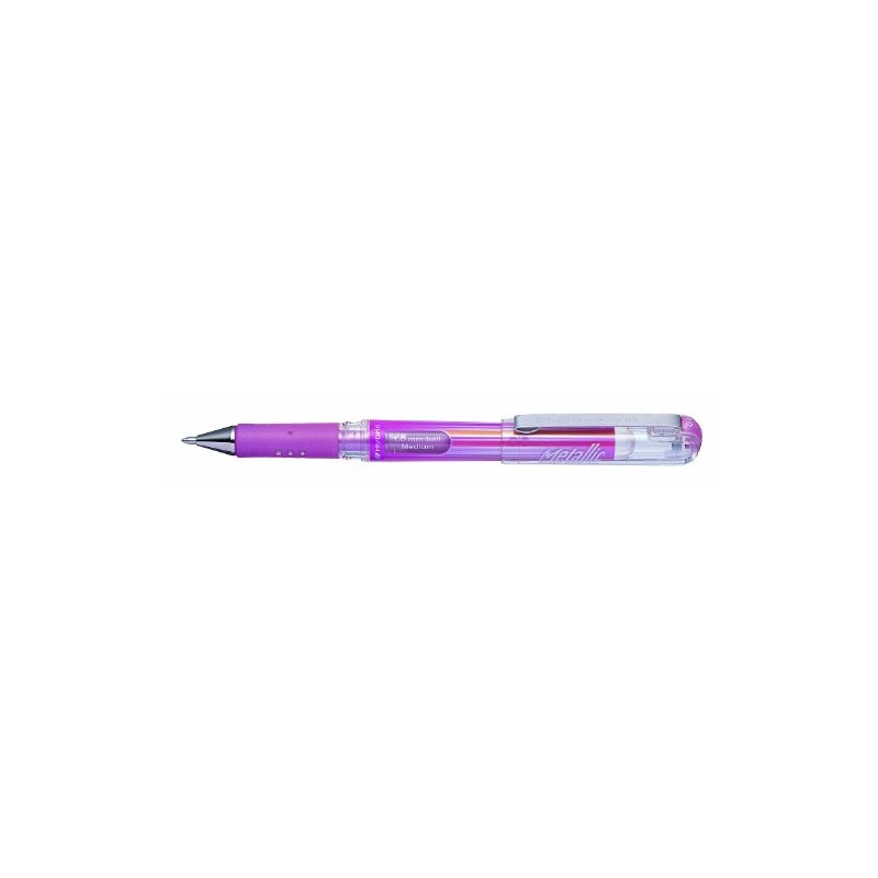 K230–MPO Pentel Hybrid Gel Metallic Grip DX Rollerball Pen with