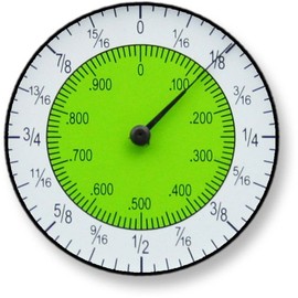 Oshlun MTDCF-06 6-Inch Stainless Steel Fractional Dial Caliper