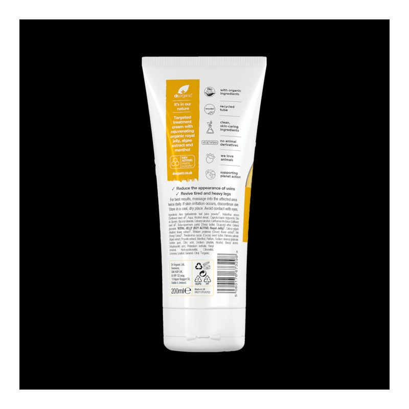 Dr Organic Royal Jelly Leg & Vein Cream 200ml
