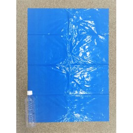 Japax PR31 Garbage Bags, Blue, Width 19.7 x Height 2.8 inches (50 x 70 x 0.02 mm), 20 Sheets (30 L), For Room Projects, Rooms, Trash Can Separation, Plastic Bags