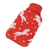2000ML Hot Water Bottle Hot Water Bag with Soft Knitted