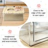 kathson Hamster Sand Bath Box Transparent Acrylic Small Syrian Hamster