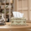 Geesatis Tissue Box Cover, Rectangle Tissue Box Holder, Rectangular Napkin