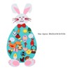 Toddler DIY Felt Rabbit Set Wall Hanging Bunny Crafts Ornaments