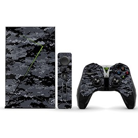 MightySkins Skin Compatible with NVIDIA Shield TV (2017) wrap Cover Sticker Skins Digital Camo