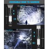 Flashlights High Lumens Rechargeable-100,000LM Super Bright Tactical LED Flashlight,Powerful USB
