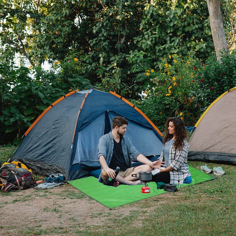 Outdoor Camping Tent Sheet Ground Sheet Tarpaulin Moisture Proof Picnic