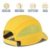GADIEMKENSD Quick Drying Breathable Running Outdoor Hat Only, yellow, 56
