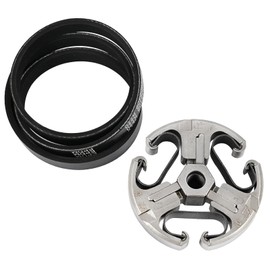 Promrmr 503744406 Clutch Assembly with Drive Belt 544908406, 544 90 84-06 Compatible with Husqvarna K770 Cut-Off Saws 2011-2017, Clutch Assy and Drive Belt Application Black