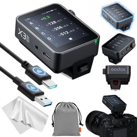 Godox X3PROS X3PRO-S for Sony, 2.4-inch LCD Touch Screen, TTL Wireless Flash Trigger, Flash Transmitter, Flash Transmitter, Flash Commander, Bluetooth Function, Fast Sync Delay Support, Focus