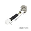 30 Packs Furniture Board Cam Fitting with Dowel and Pre-Inserted