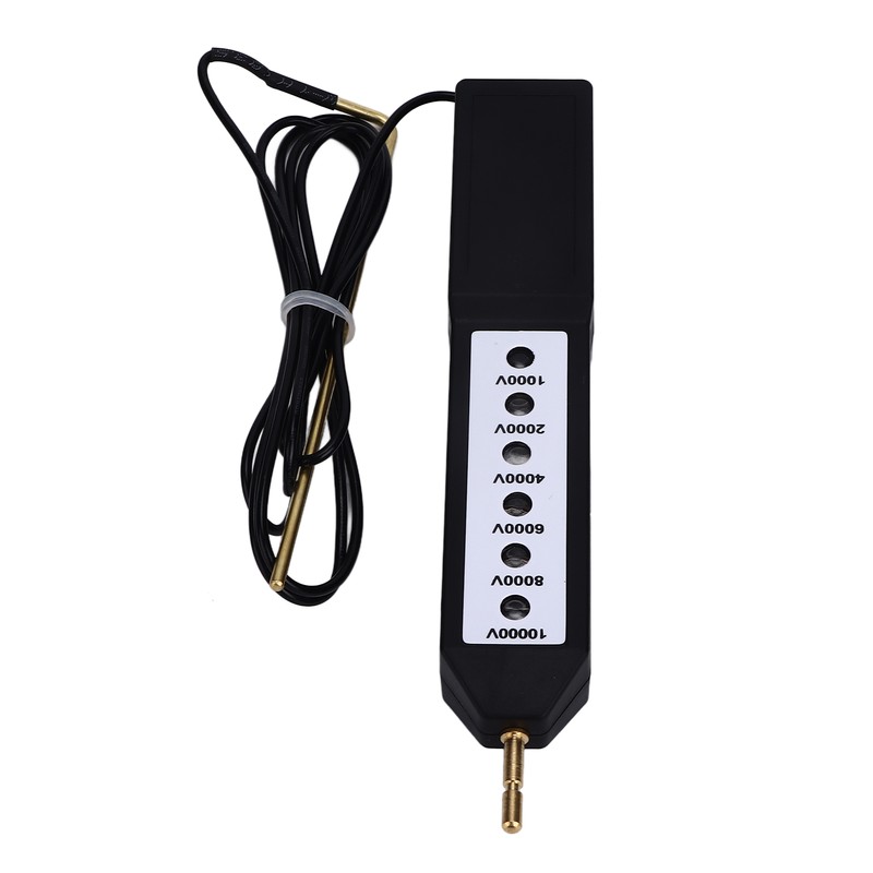 Electric Fence Tester Waterproof Voltage Meter 10KV Portable Tool with