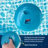 U.S. Pool Supply Pool Chlorine Floater Dispenser with Lid Lock