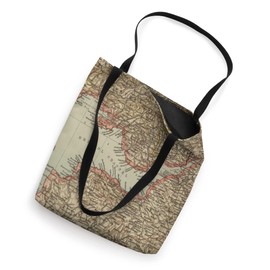 Vintage Bristol Channel UK Map (1895) Tote Bag