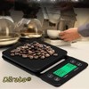 Dilraba® 3kg/0.1g Drip Coffee Scale, Portable Electronic Digital Kitchen Scale