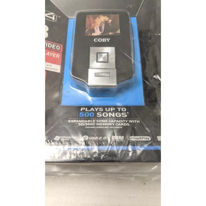 Coby MP684 1GB Video expandae SD MP3 Player Digital Media