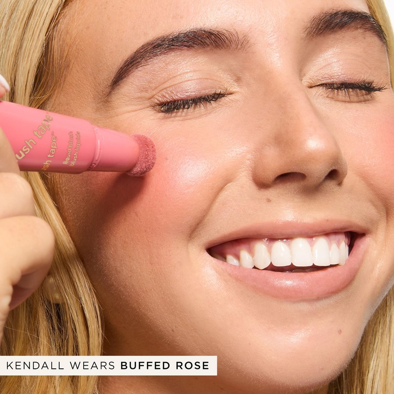 tarte blush tape satin liquid blush - red orange