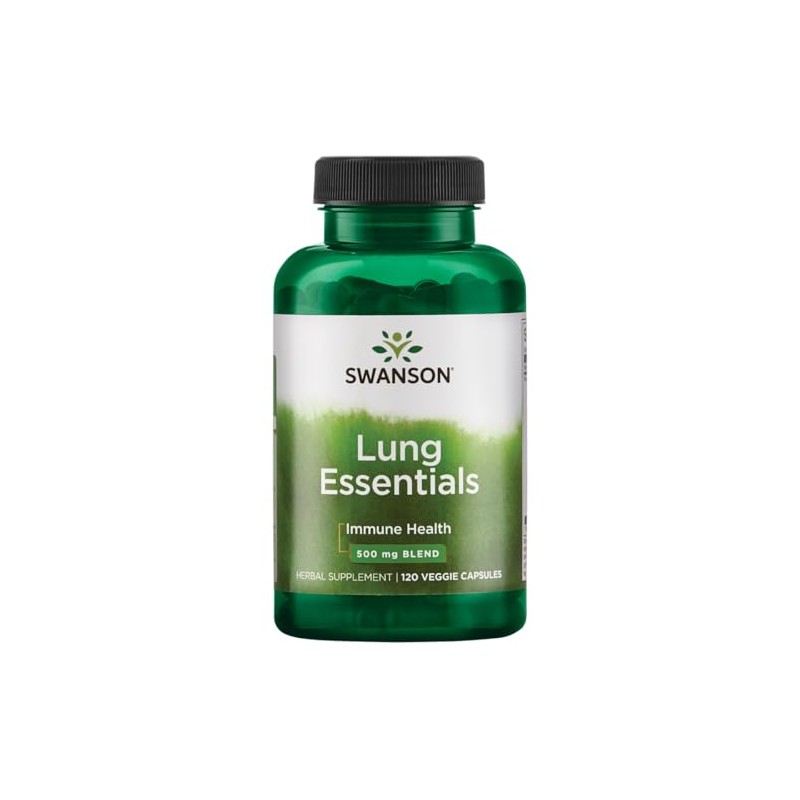 Swanson Lung Essentials 120 Veg Capsules