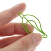Operitacx Sturdy Metal Paper Clips 30pcs Leaf Shaped Paper Clips
