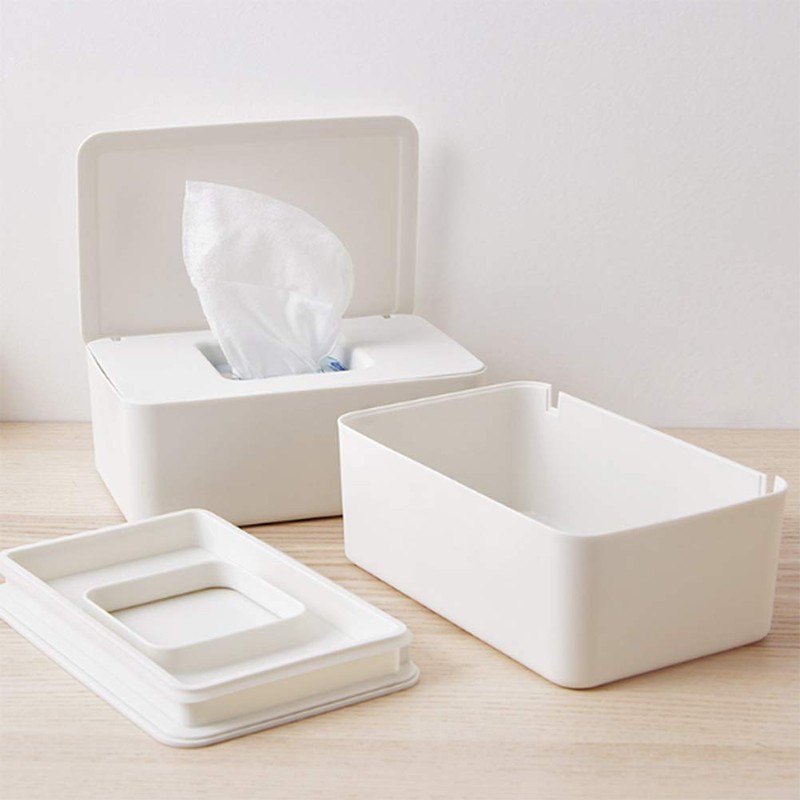 Whiidoom Diaper Wipes Dispenser Wipes Holder, Wipes Tissue Case Keeps